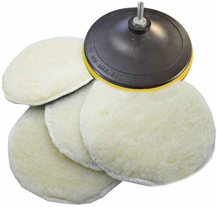 6-Inch Blue Buffing Ball - Power Polishing Tool For Grinders & Drills