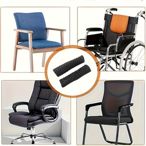 Almohadillas para reposabrazos de silla de ruedas, cojín suave de algodón de 31x27,5 cm para silla de ruedas manual - Product Image 4