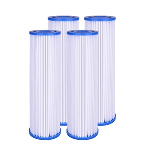 Yunda Polyester cellulose xếp li Lọc Cartridge giấy nước Xếp Li lọc 20 Micron <span class=keywords><strong>PP</strong></span> xếp li Bộ lọc nước - Product Image 1