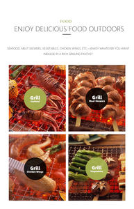 เตาบาร์บีคิวกลางแจ้งแบบพกพา/เตาถ่านสำหรับตั้งแคมป์/เตาบาร์บีคิวสำหรับครัวกลางแจ้ง - Product Image 5