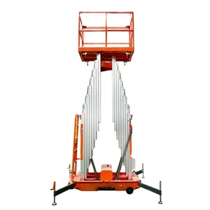 Elevador de Doble Mástil de Bajo Costo, Tamaño de Plataforma Personalizable, Elevador de Doble Mástil de Aleación de Aluminio, Estable y Duradero - Product Image 2