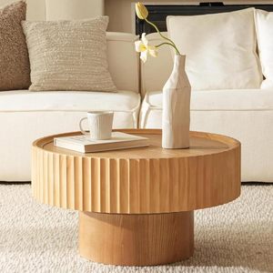 Tavolino Rustico Senwell <span class=keywords><strong>in</strong></span> <span class=keywords><strong>Legno</strong></span>, Design Moderno, Arredamento per Soggiorno <span class=keywords><strong>in</strong></span> <span class=keywords><strong>Legno</strong></span> <span class=keywords><strong>Naturale</strong></span>, <span class=keywords><strong>Mobili</strong></span> per Uso Domestico, Vendita all'Ingrosso - Product Image 1