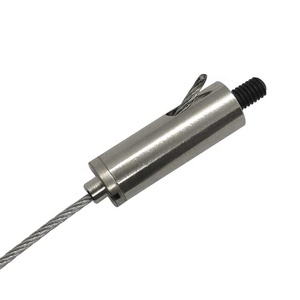 OEM vente en gros G450 câble bascule support de fil pince résistant à la rouille décoloration <span class=keywords><strong>fixation</strong></span> murale métal Clip corde kits de verrouillage - Product Image 2