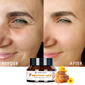 JMFREE Mascarilla facial hidratante natural con logotipo personalizado Antioxidante Hidratación rica Poción de miel <span class=keywords><strong>Plus</strong></span> Mascarilla facial para dormir - Product Image 4