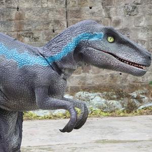 Modelo de disfraz de dinosaurio realista para adultos con patas ocultas, traje de acero de tamaño real para interiores y exteriores de <span class=keywords><strong>Soul</strong></span> Dinosaurs Model - Product Image 6