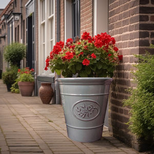 Vasi <span class=keywords><strong>per</strong></span> Piante in Plastica Smaltata PP di Grande Dimensione, Stile Nordico, <span class=keywords><strong>per</strong></span> Decorazione Giardino Esterno - Product Image 6