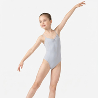 Nouveauté, qualité garantie, produit populaire, justaucorps de danse en polyester à fines bretelles