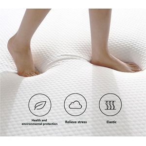 Tri gấp Tatami sàn Mat bọt Nệm cuộn lên 3 inch thoải mái Nhật Bản Tatami bông bộ nhớ bọt nệm - Product Image 3