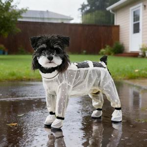 Su Geçirmez Koruyucu Köpek Kıyafeti S M L XL XXL Toz Geçirmez Pantolon ve Ayakkabılar - Product Image 6
