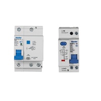 Disjoncteur miniature industriel Shanghai Liangxin NDB1-63C, type interrupteur aérien, courbes C/D/B, protection contre les surcharges et les courts-circuits