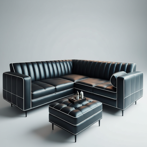 Conjunto de Sillas y Sofás Modernos de Madera para Sala de Espera, Barbería, Salón, Centro Comercial, Hotel, Supermercado, Gimnasio y Exteriores - Muebles Comerciales de Lujo - Product Image 2