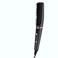 Lisseur de cheveux à Air inversé avec logo personnalisé, lisseur de cheveux bouclés, meilleur nouveau peigne lisseur de cheveux