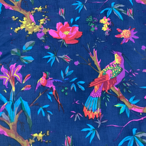 100% bloque de mano impreso tela de algodón estampado Floral ligero hermoso ropa de cama bata cubierta de cama decoración del hogar camisas - Product Image 1