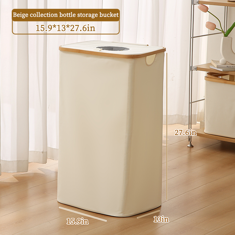 Cesta beige larga