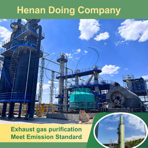 Usine de pyrolyse automatique à moteur pour le recyclage des blisters médicaux et des déchets solides, haute productivité, four écologique - Product Image 3