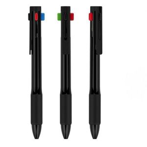 Promotional Custom Logo 4 <b>Color</b> Retractable Ballpoint <b>Pens</b> Long-lasting Ink for Campus Events - Product Image 5