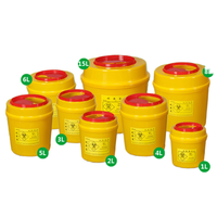 Offre Spéciale consommables médicaux jetables Sharps Biohazard aiguille multi-taille Sharp poubelle plastique moulage par injection