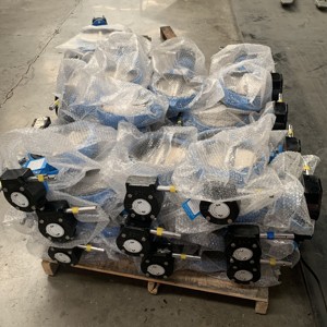 Cao niêm phong đầy đủ <span class=keywords><strong>Lug</strong></span> loại hướng dẫn sử dụng Van bướm với tay đòn bẩy mềm con dấu Thiết kế mặt bích cho dầu khí bùn không khí nước - Product Image 4