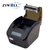 Imprimante thermique ZYWELL 3 pouces pour l'impression d'étiquettes et de codes QR, petite imprimante Wifi
