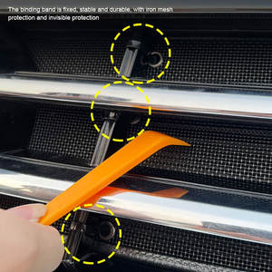 OEM d'accessoires extérieurs de maille de diamant d'automobile pour l'écran de bogue de calandre avant de Ford Escort 2015-2021 - Product Image 3