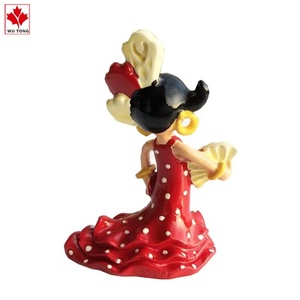 Holesale-bailarina de flamenco, lanceta de resina - Product Image 4