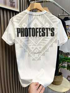 Camisetas Blancas de Algodón 100% de Alta Calidad al por Mayor, Camisetas Extra Grandes para Impresión Personalizada, Camisetas para Hombre - Product Image 6