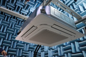Climatiseur cassette quatre voies FCU 220V AC, unité de ventilo-convecteur de plafond pour hôtels, restaurants, système CVC, pompe de refroidissement FCU FA - Product Image 5