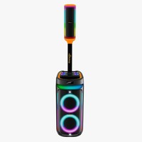 Sistema de Sonido de Alta Potencia con Altavoces Verticales Line Array para DJ, Subwoofer Portátil, Sonido Envolvente, Reproducción de Música por Bluetooth