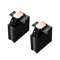 Pccooler RT500 ARGB CPU Air Cooler Fan High Performance 5-Heatpipe Tower Cooling Gaming PC Heatsink Black White Processor