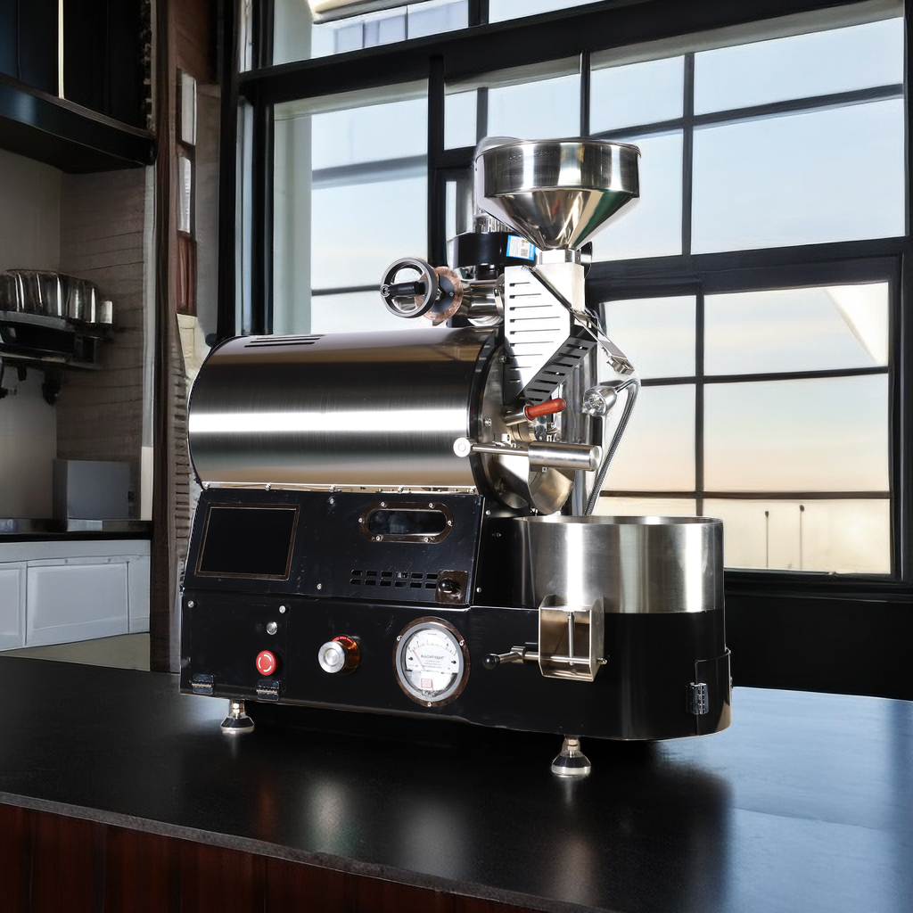 1kg Touch Screen Home Coffee Roaster - Efficient & Eco-friendly