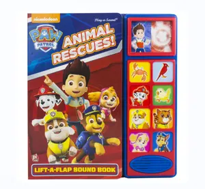 ¡Rescates animales! Lift-a-Flap Sound Book - PI Kids (Play-A-Sound) Libro de tablero
