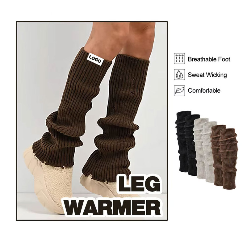 High Quality Knitted Warm Leg Warmers