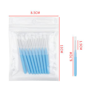 FENGFLY Mixed Procurement Low Price 10pcs/<b>bag</b> Individual Disposable Eyelash Extension Spooly Applicator Mascara Wands <b>Brush</b> - Product Image 2