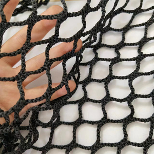 Filets de protection sportifs en polypropylène HDPE noir 20*20mm, filets de sécurité intérieurs et extérieurs, filets noués et sans nœuds - Product Image 4