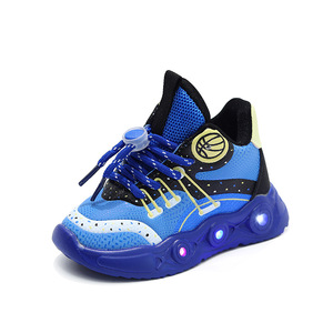 Factory <b>Kids</b> Shoes Light Led Children Sports Shoes PU Material Casual Light Shoes Sneakers for <b>Kids</b> Chaussures Pour Enfants - Product Image 6