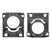 Placa de circuito para llave inteligente de coche, soporte para batería 2032, accesorio para batería, PCB de llave inteligente, bloque de plástico negro
