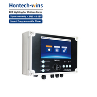 Systèmes de gradation manuels HONTECH 3S 3000W pour poulailler, gradateurs de lumière LED pour volailles