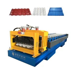 Cheap Glazed Tile Sheet Metal Roofing Sheet Making Forming Machine China Suppliers Manufacturers Price