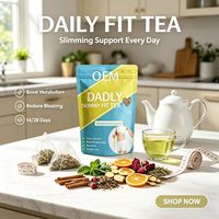 Pack Combo Thé Herbal Énergisant Matin & Thé Détox Nuit Minceur 28 Jours – Mélange Botanique Naturel, Vitamines, Décaféiné