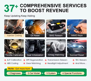 2025สำหรับการเปิดตัว X431 PRO3 V + 5.0เครื่องมือสแกน OBD 10 "ทุกระบบพร้อมแผนที่โทโพโลยีการเข้ารหัสออนไลน์สามารถ FD & doip สำหรับการวินิจฉัย - Product Image 2