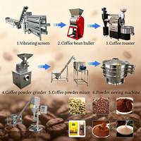 Ligne de production de café instantané industrielle clé en main, machine de traitement du café torréfié, personnalisation disponible