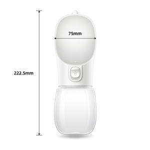 Toptan 300ml 550ml taşınabilir plastik seyahat dağıtıcı fabrikada otomatik sıcak yürüyüş köpek su şişeleri için geri dönüştürülebilir - Product Image 6