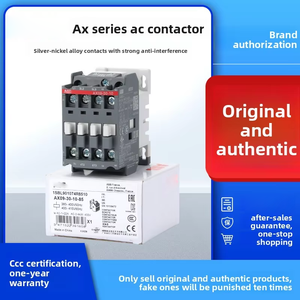 Contactor de CA AX09-30-10-80 220V, Componente de Control Eléctrico de Bajo Voltaje, Accesorios Eléctricos para Equipos Industriales, 80A - Product Image 4