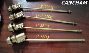 Hot Bán 1/2 "-1" Brass <span class=keywords><strong>Float</strong></span> Van Cho Bể Nước Với 4-1/2 "-<span class=keywords><strong>6</strong></span>" Nhựa Bóng Chống-Tràn Kiểm Soát Mực Nước - Product Image 2