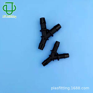 Raccord en T en polypropylène noir Y270BLP, type Y, 11,5 mm, 9,5 mm, connecteur à barbelures pour tuyau flexible en caoutchouc, eau, gaz - Product Image 5