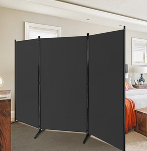 Pantalla wSteel para decoración, sombrilla impermeable, divisor de habitación de 3 paneles, pantalla plegable de privacidad - Product Image 4