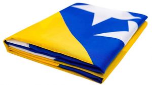 Bandera de Bosnia y Herzegovina de Europa, 3x5 pies, 100% poliéster, impresa a medida, directamente de fábrica, promocional - Product Image 6