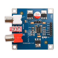 PCM5102/PCM5102A dekoder DAC I2S pemutar dirakit papan 32Bit 384K di luar ES9023 papan dekoder modul