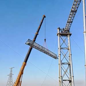 Estrutura de Aço Treliçada para Subestação de Alta Carga Q235B/Q355B/Q420B Galvanizada a Quente 15M - Product Image 2