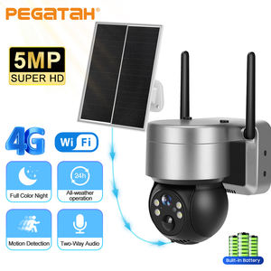 Solar-Powered CCTV Security <strong>Camera</strong> 5MP Night Vision Two-Way Audio <strong>CMOS</strong> Sensor 4G Sim Card Access Low Power Outdoor <strong>Wifi</strong> Ptz - Product Image 2